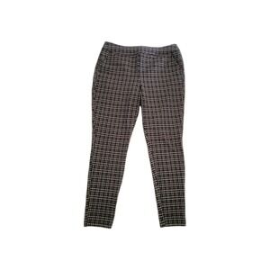 SO Goods For Life XL High Rise Leggings Plaid Checkered Stretch Pants Comfort XL
